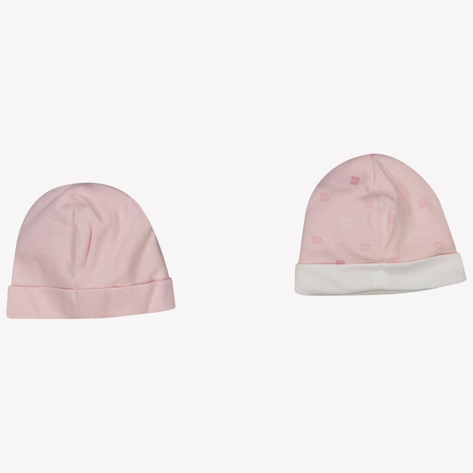 Givenchy Bebé unisex sombrero rosa claro