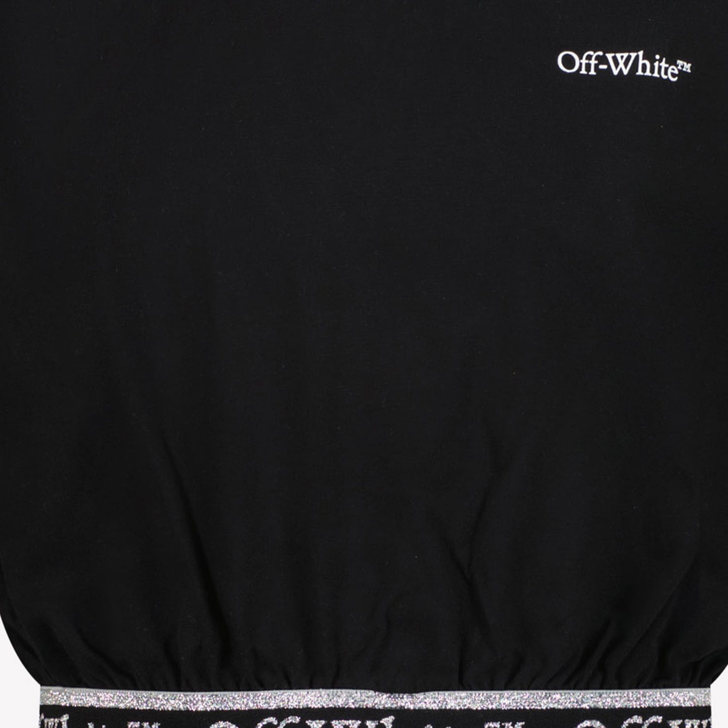 Off-White Chicas Camiseta Negro