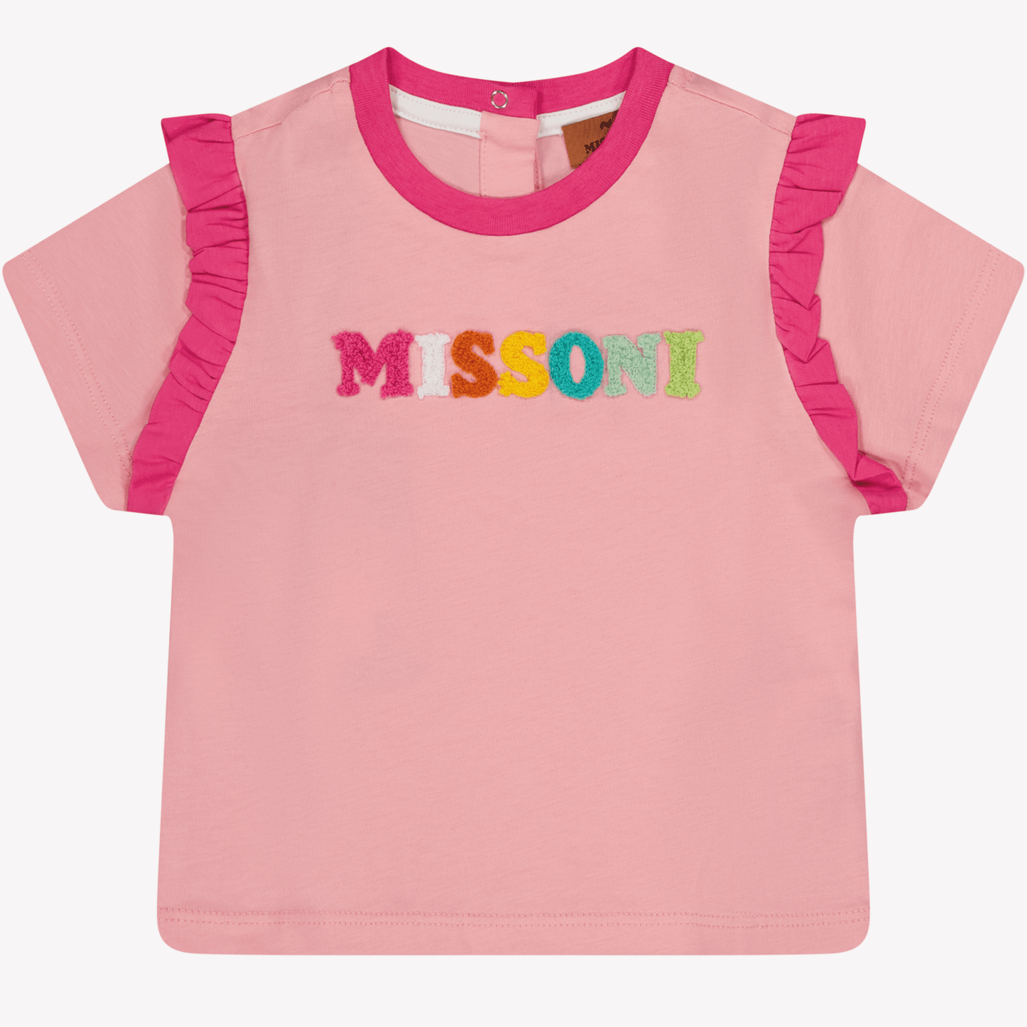 Missoni Baby Meisjes T-Shirt Roze 6 mnd