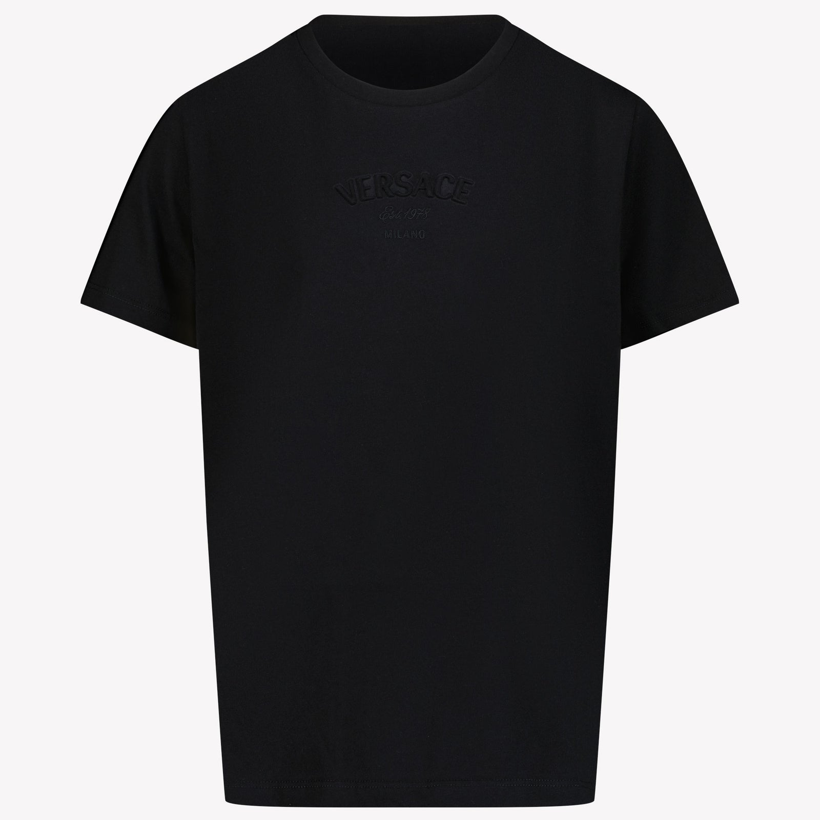 Versace Garçons T-shirt Noir