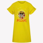 Moschino barnflickor klär dig gul