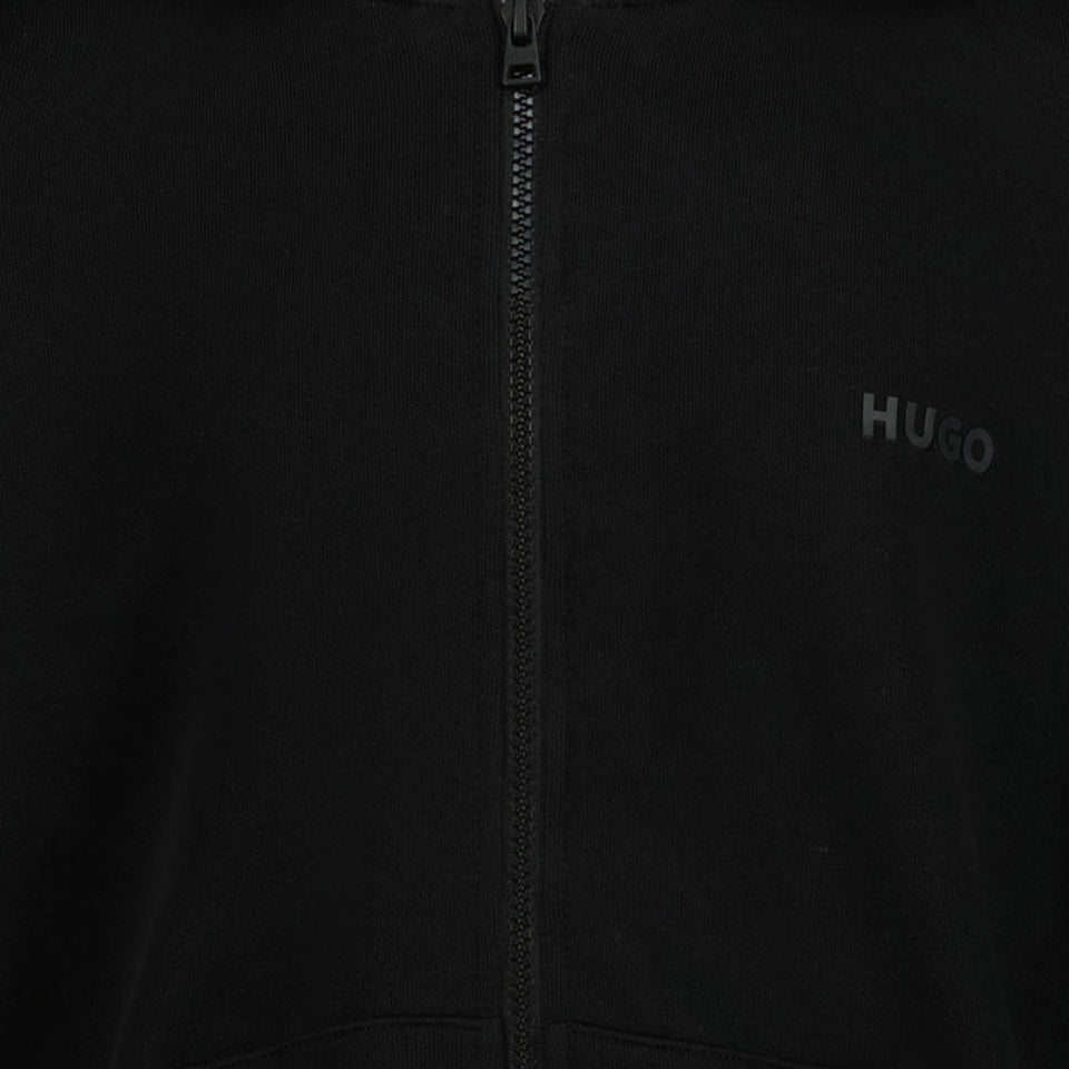 Hugo Kinder Garçons Gilet Noir