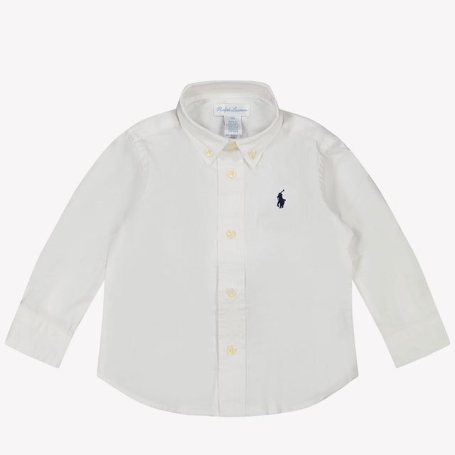 Ralph Lauren Bambino Ragazzi Camicetta dentro Bianco