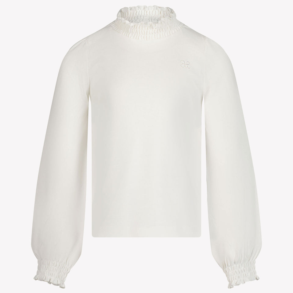 Abel & Lula Kinder Ragazze maglietta Off White