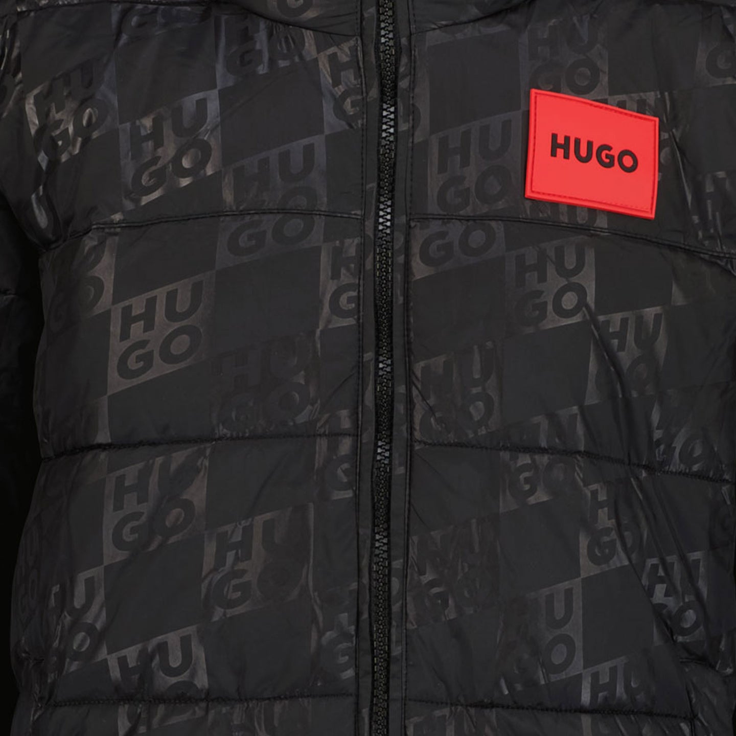 Hugo Children's Boys Winter Jackets Black