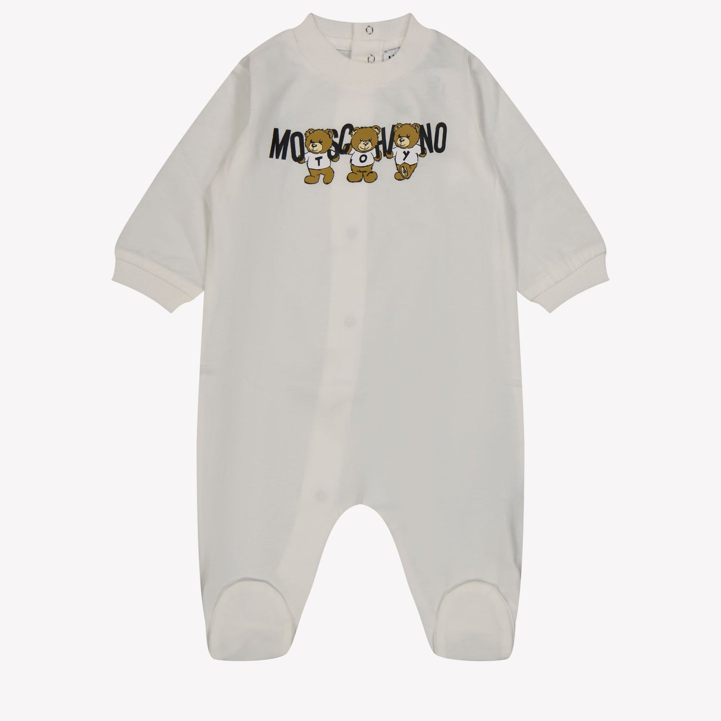 Moschino Bebé Unisex Traje de caja Blanco Roto