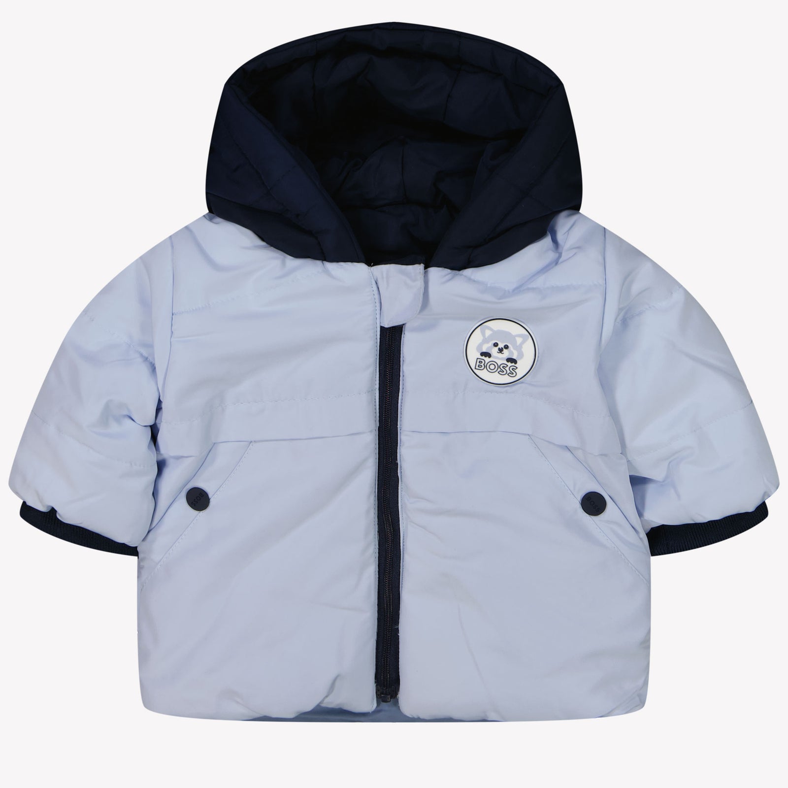 Boss Baby Boys Winter Trabajo de invierno azul claro