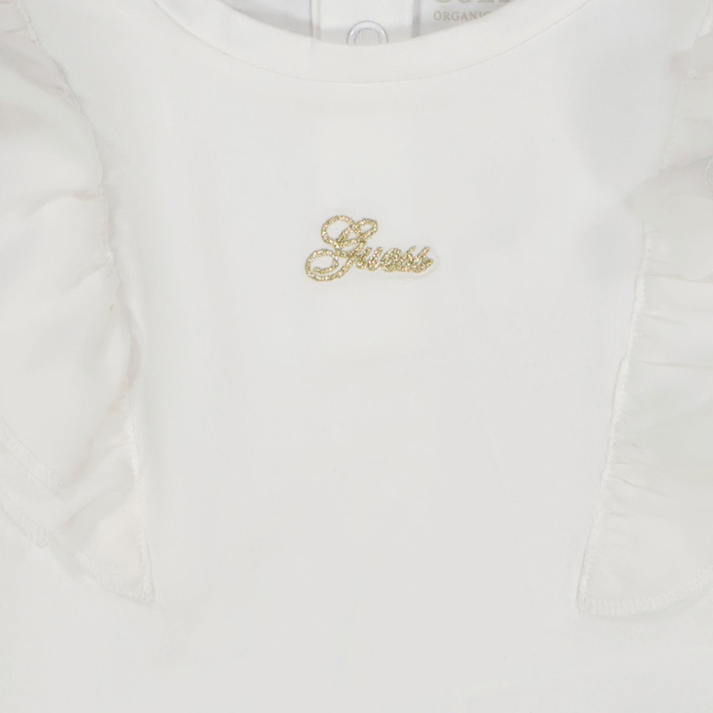 Guess Bébé Filles T-shirt de blanc