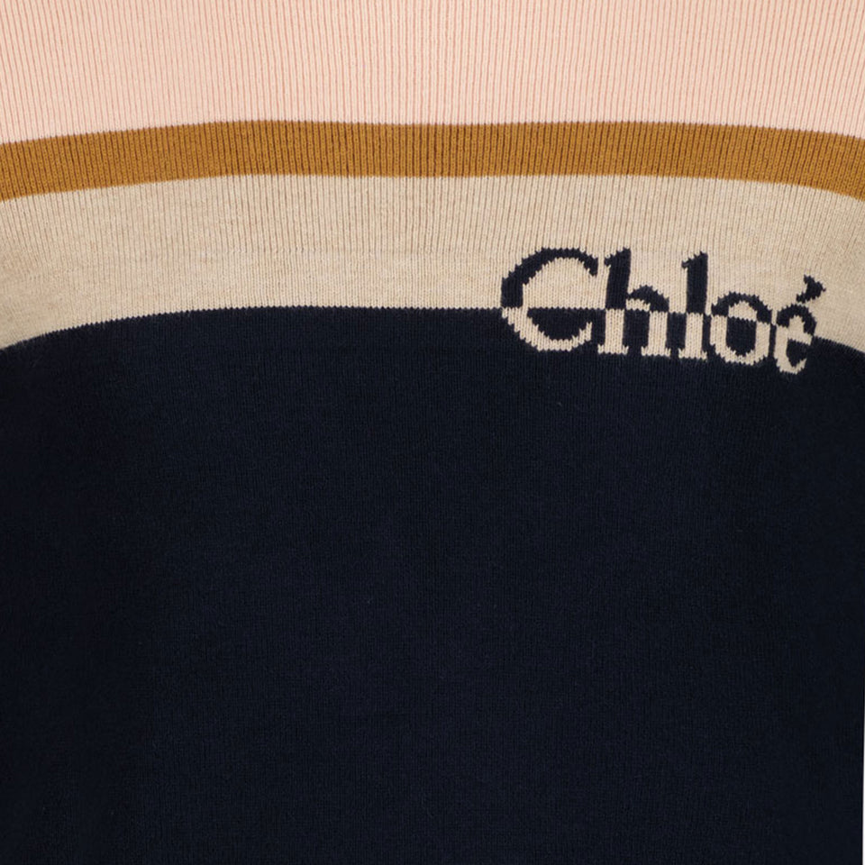 Chloé Ragazze Maglione Navy