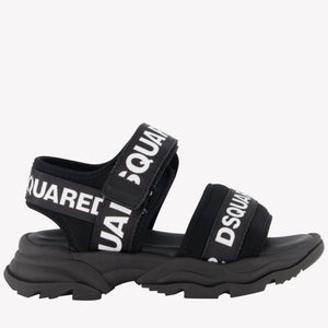 Dsquared2 Garçons Sandales Noir
