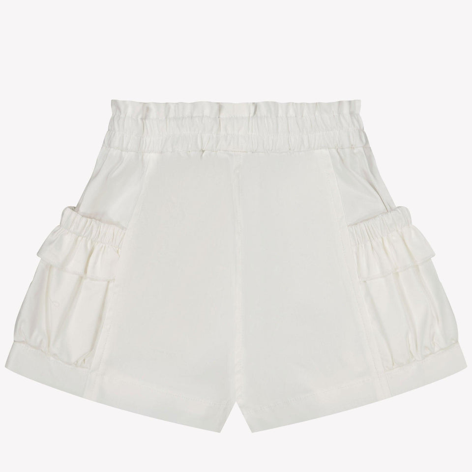 MonnaLisa Bebé Chicas Shorts tes Blanco