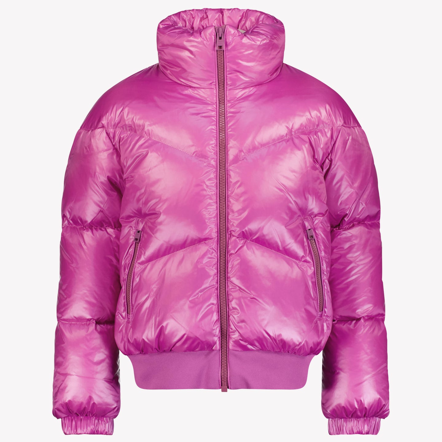 Woolrich Bombardero Chicas Abrigo de invierno Fucsia