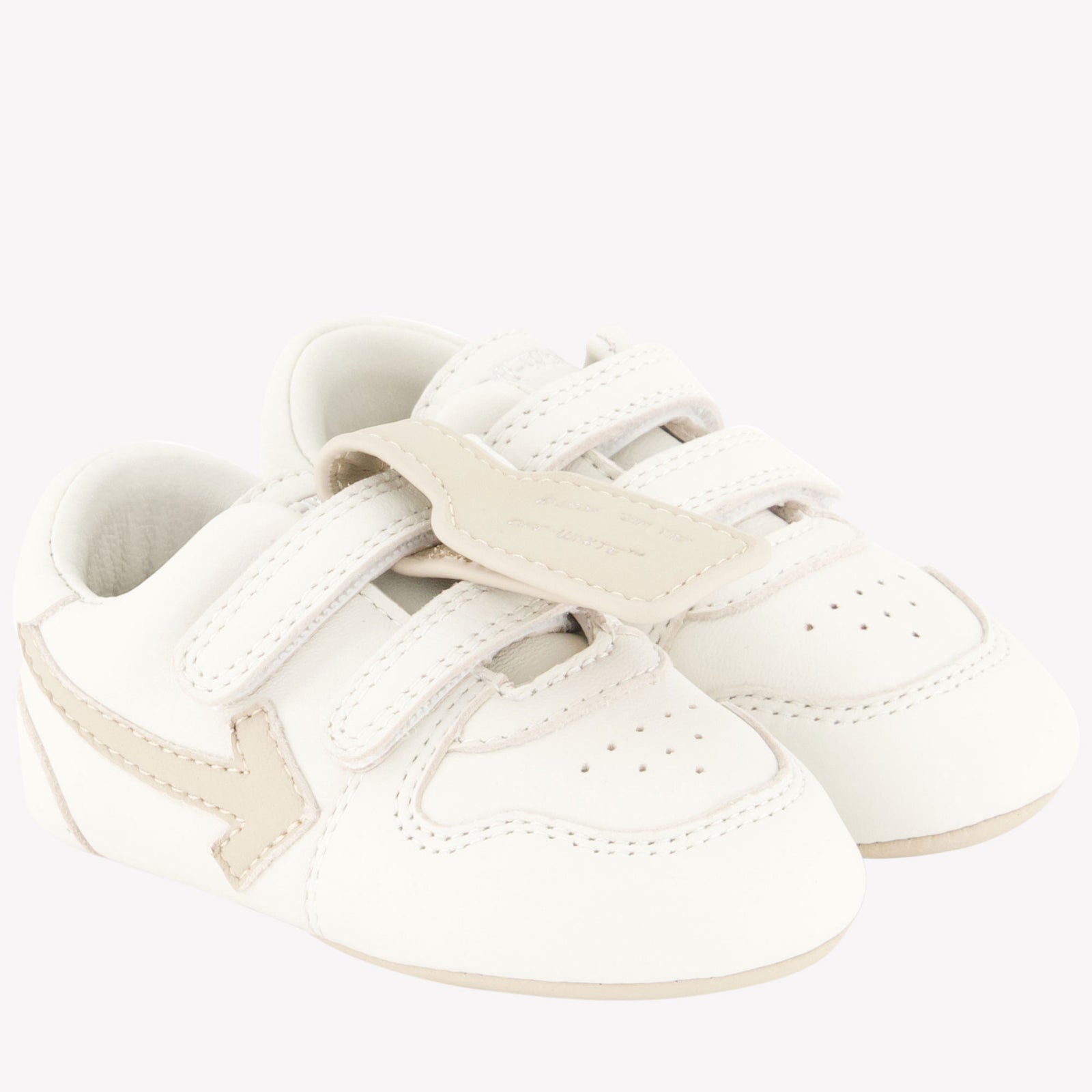 Off-White Bebé Unisex Zapatos Blanco Roto