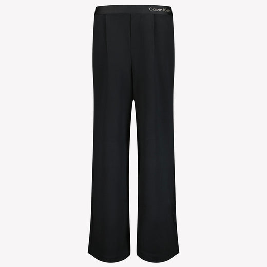 Calvin Klein Niño Chicas Pantalón Negro