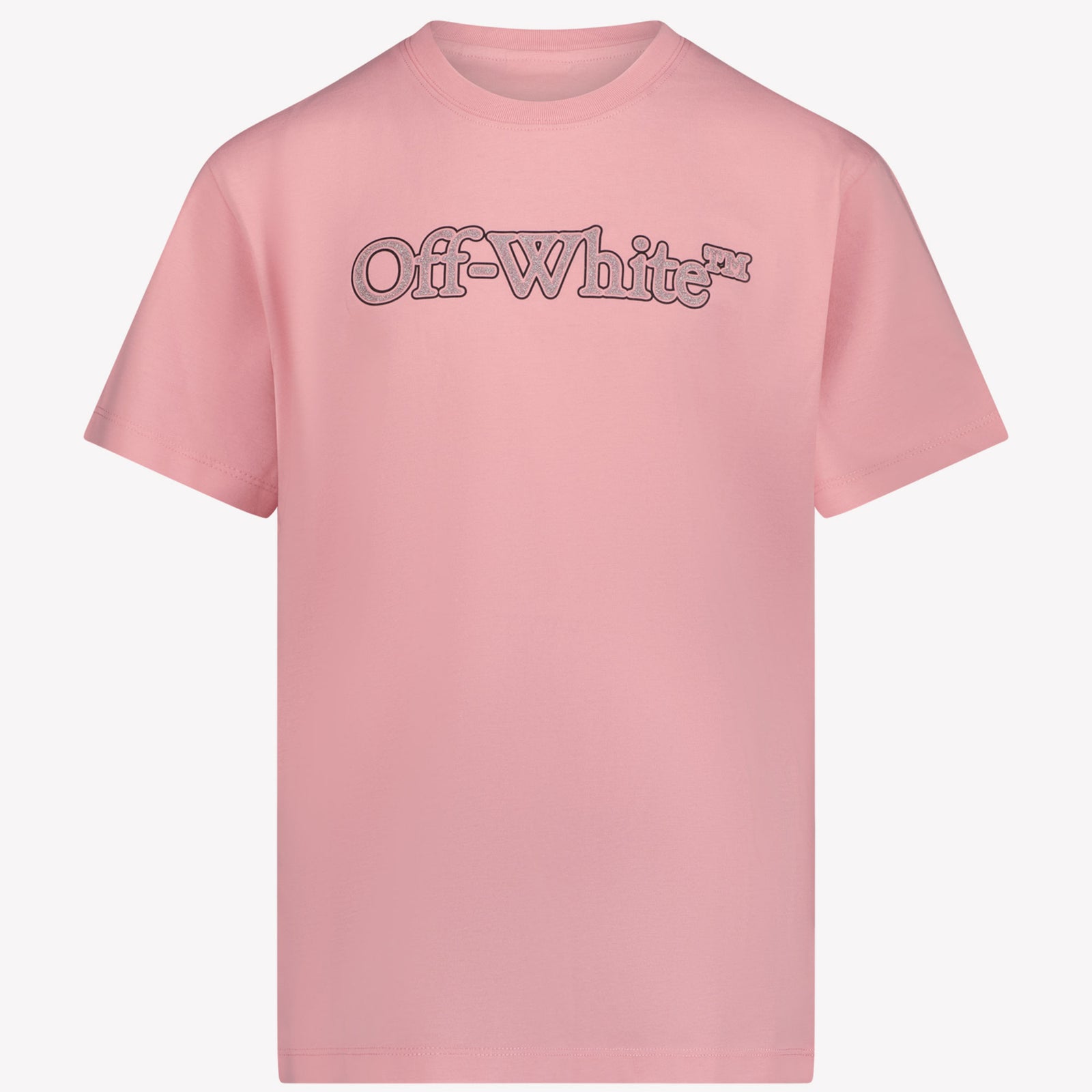 Off-White Ragazze Maglietta Rosa