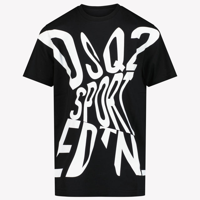 Dsquared2 Chicos Camiseta Negro