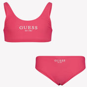 Guess Kids Girls Swimwear Fuchsia