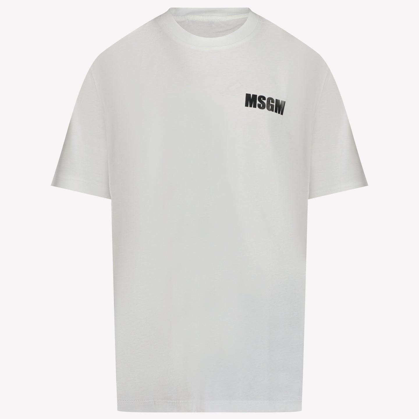 MSGM Unisex T-Shirt Weiß