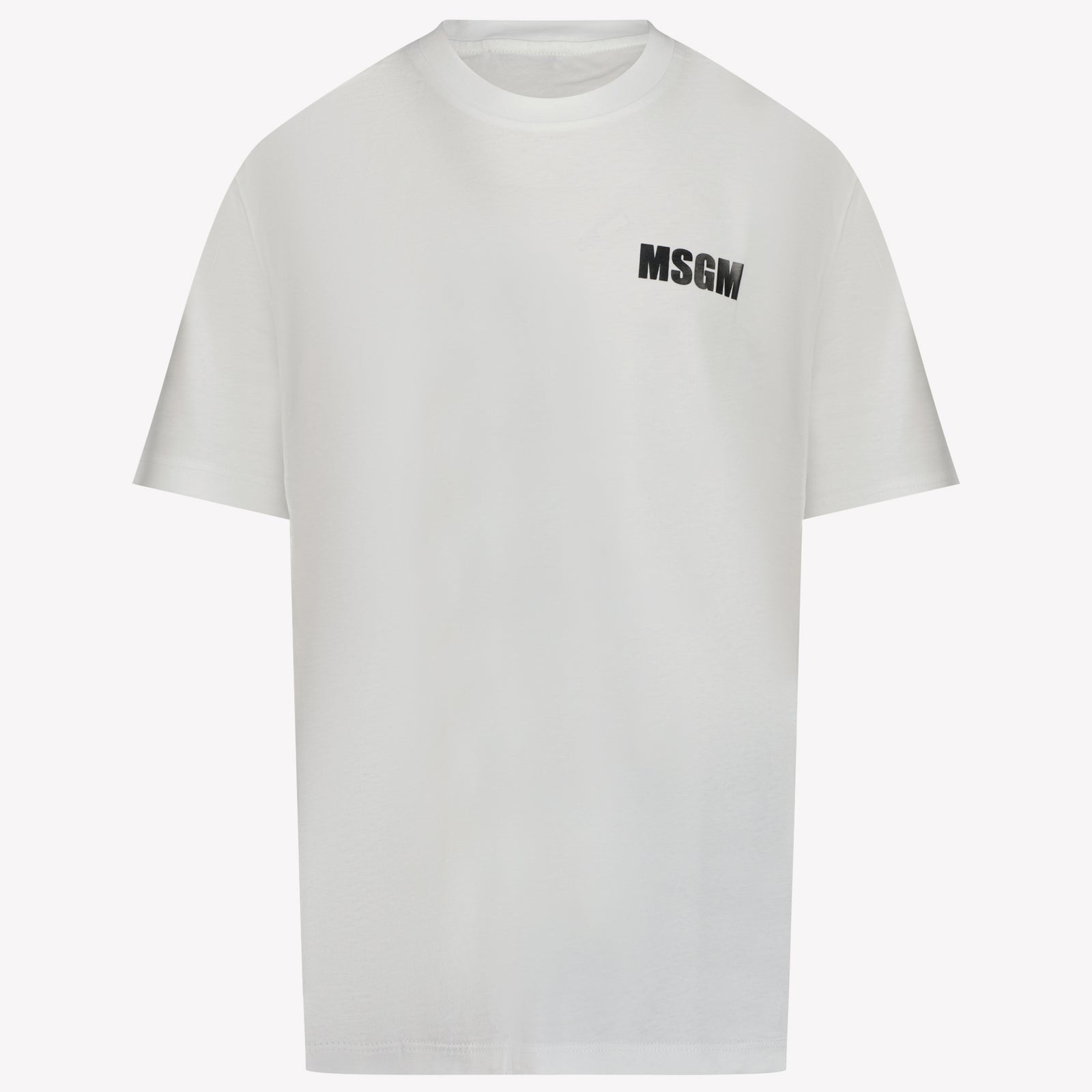 MSGM Unisex Maglietta Bianco