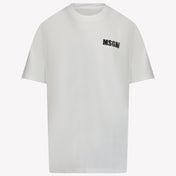 MSGM Unisex T-shirt Wit