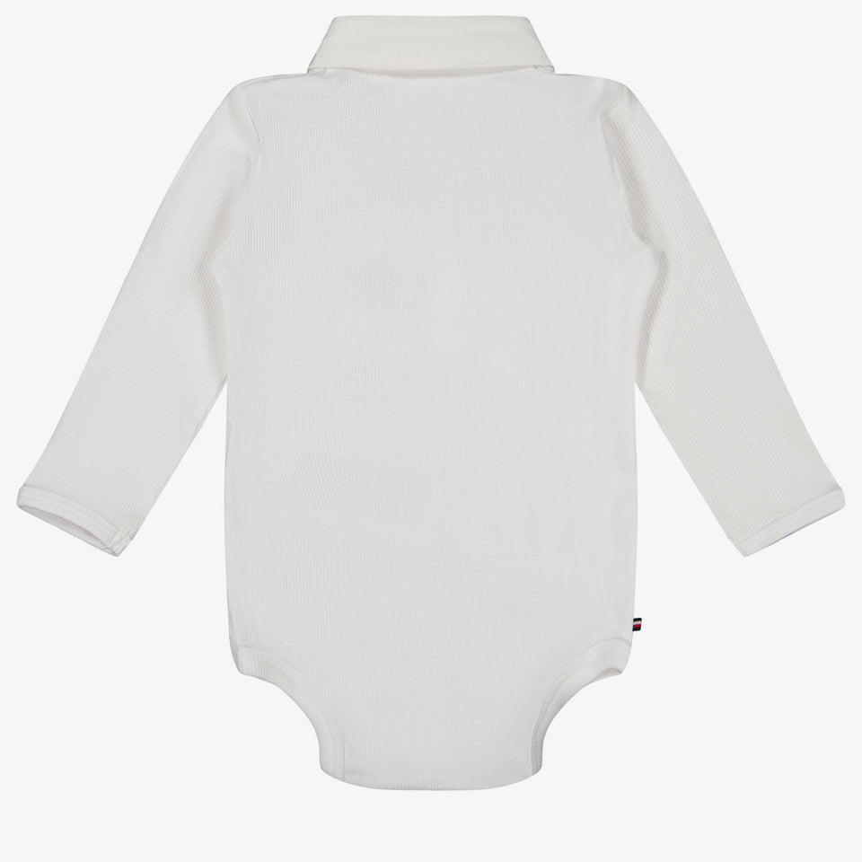 Tommy Hilfiger Baby Unisex Strampler Weiß