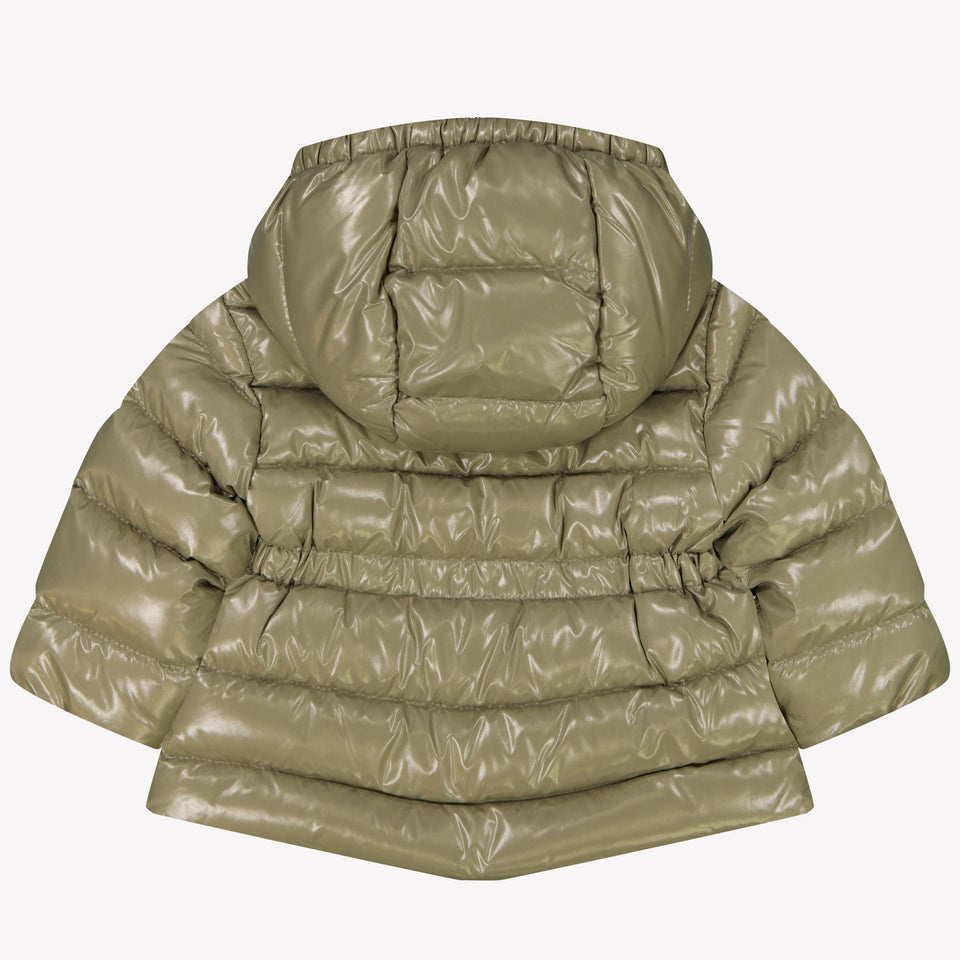 Moncler Adriel bébé Filles Veste d'hiver Olive Vert