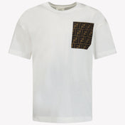 Fendi Unisex T-Shirt Weiß