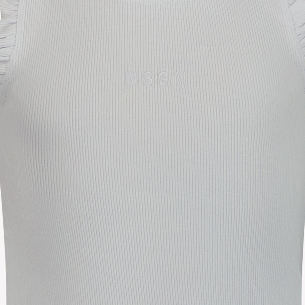 MSGM Kinder T-Shirt Wit
