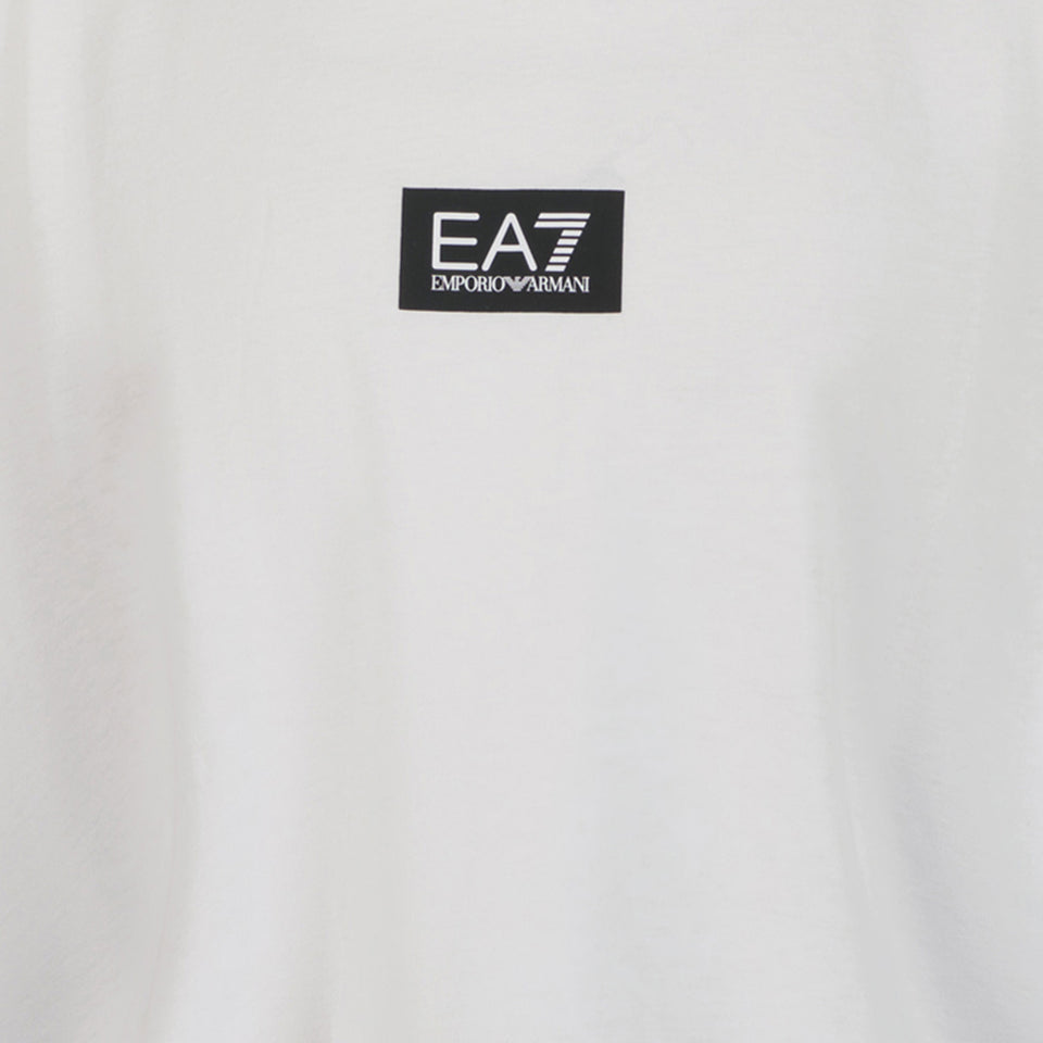 EA7 Chicos Camiseta Blanco