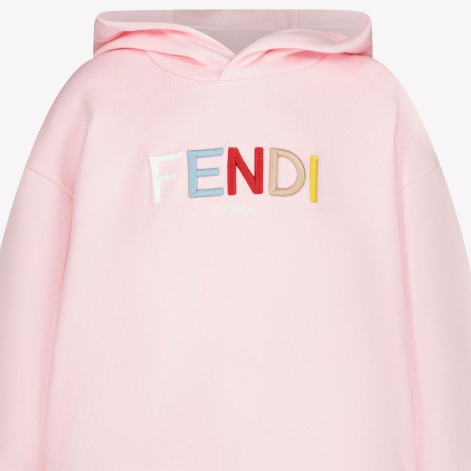 Fendi Enfant Filles Robe Rose