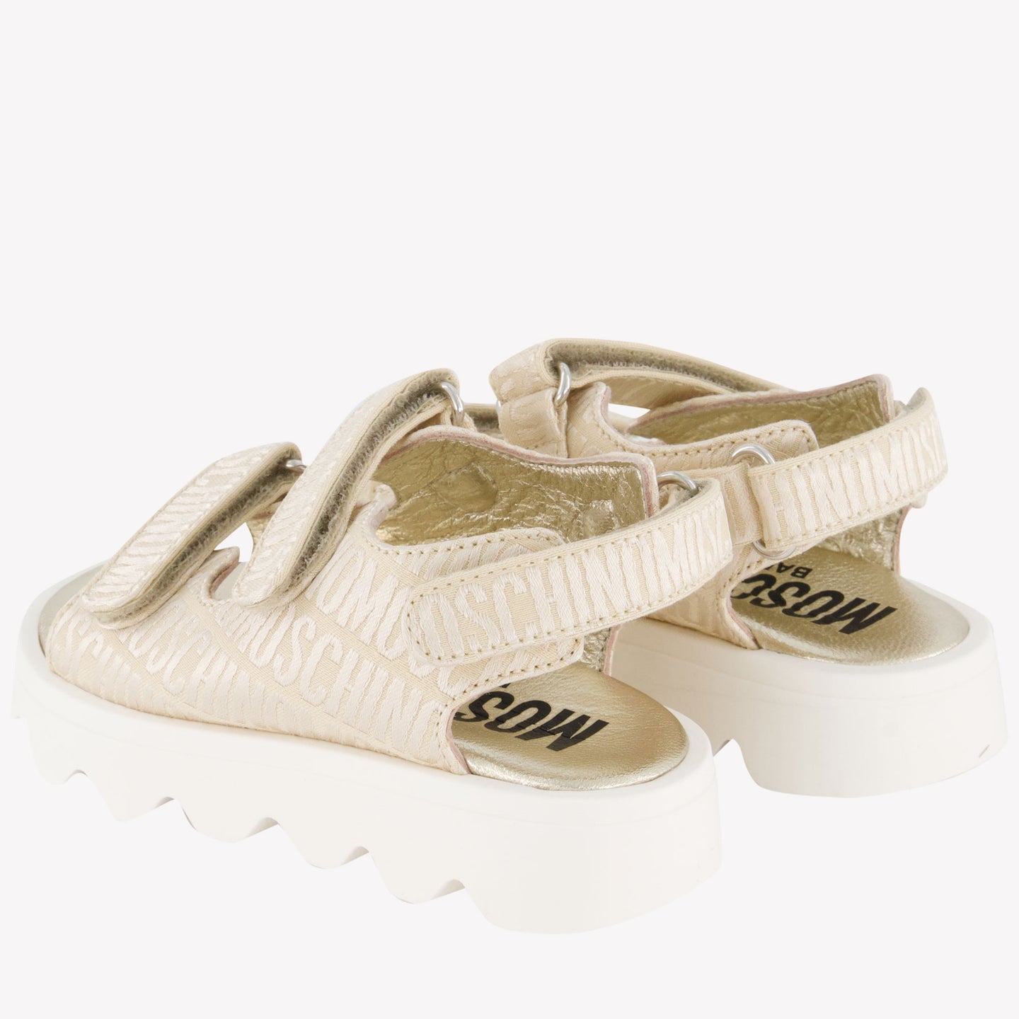 Moschino Unisex Zapatillas Beige