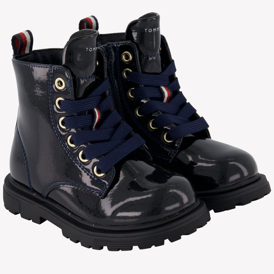 Tommy Hilfiger Mädchen Stiefel Marineblau