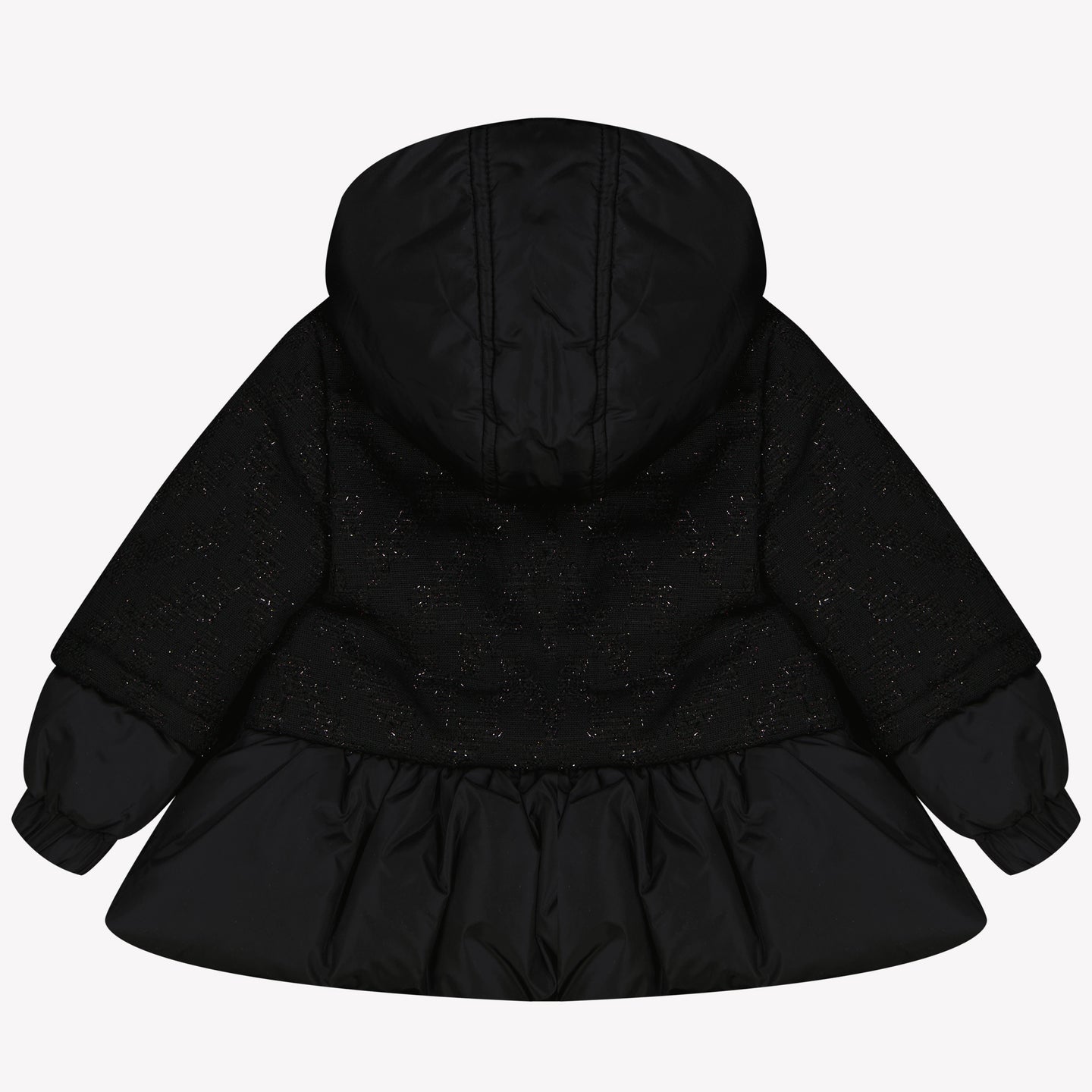 Balmain Baby Mädchen Winterjacke Schwarz