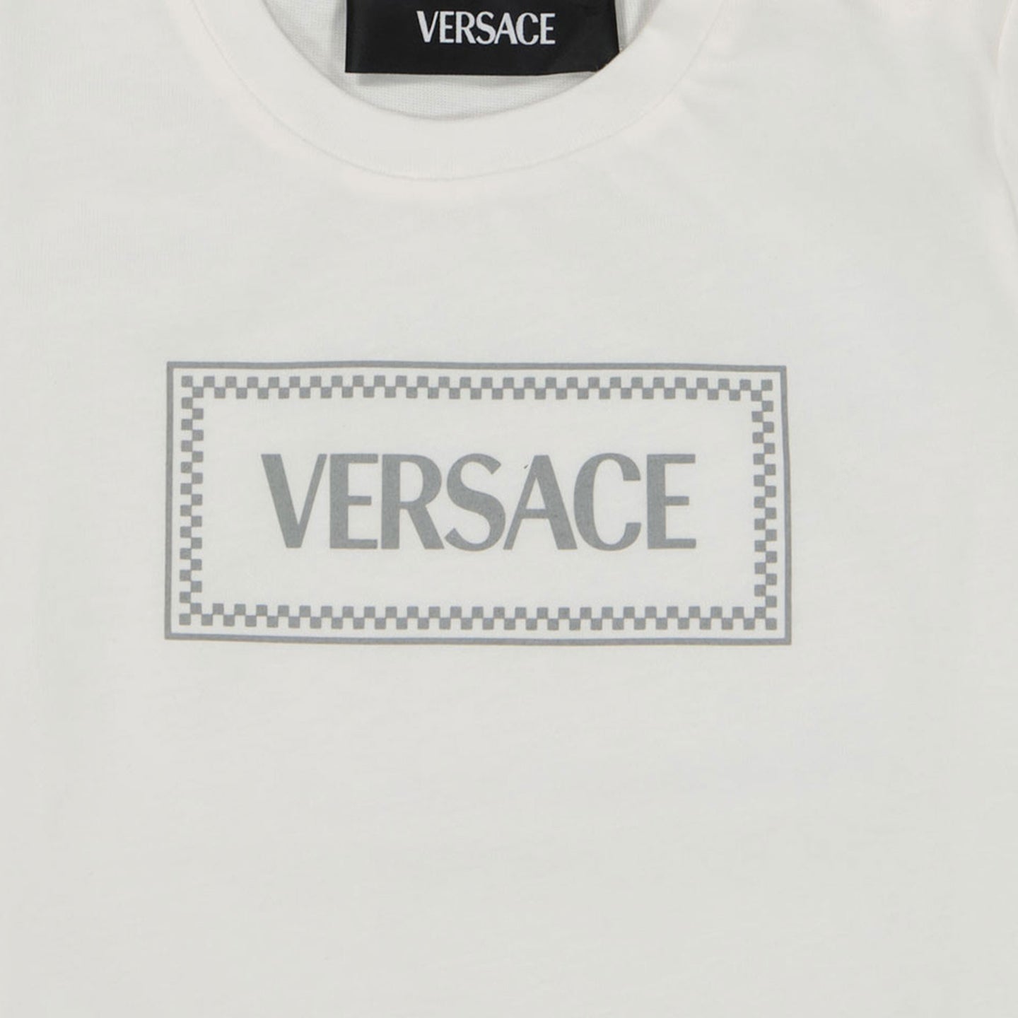 Versace Baby Unisex T-Shirt in Weiß