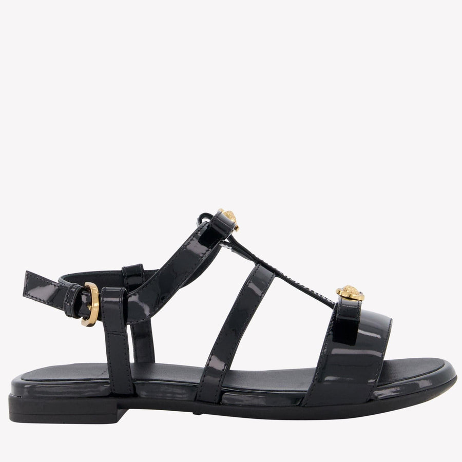 Versace Girls Sandals Black
