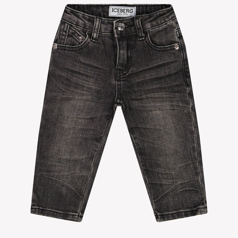 Iceberg Bambino Ragazzi Jeans Nero