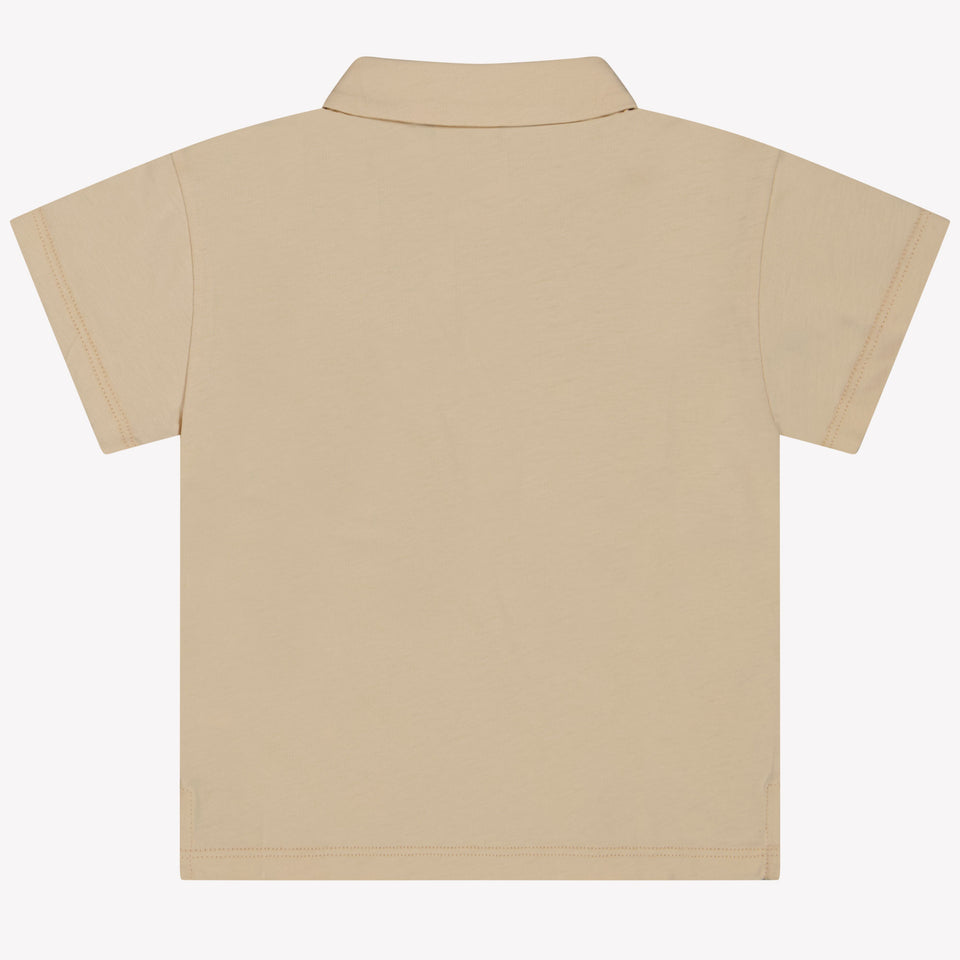 Fendi Bébé Garçons Polo Beige