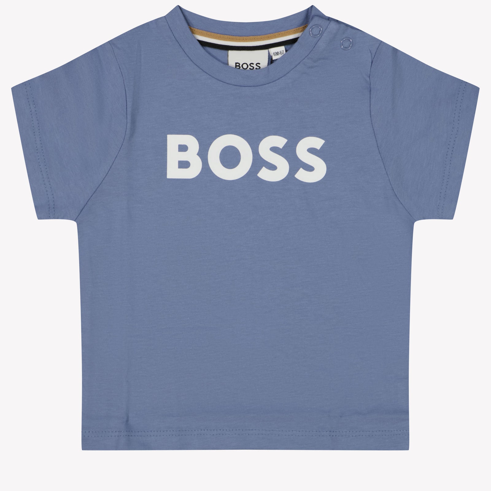 Boss Bambino Ragazzi Maglietta Azzurro