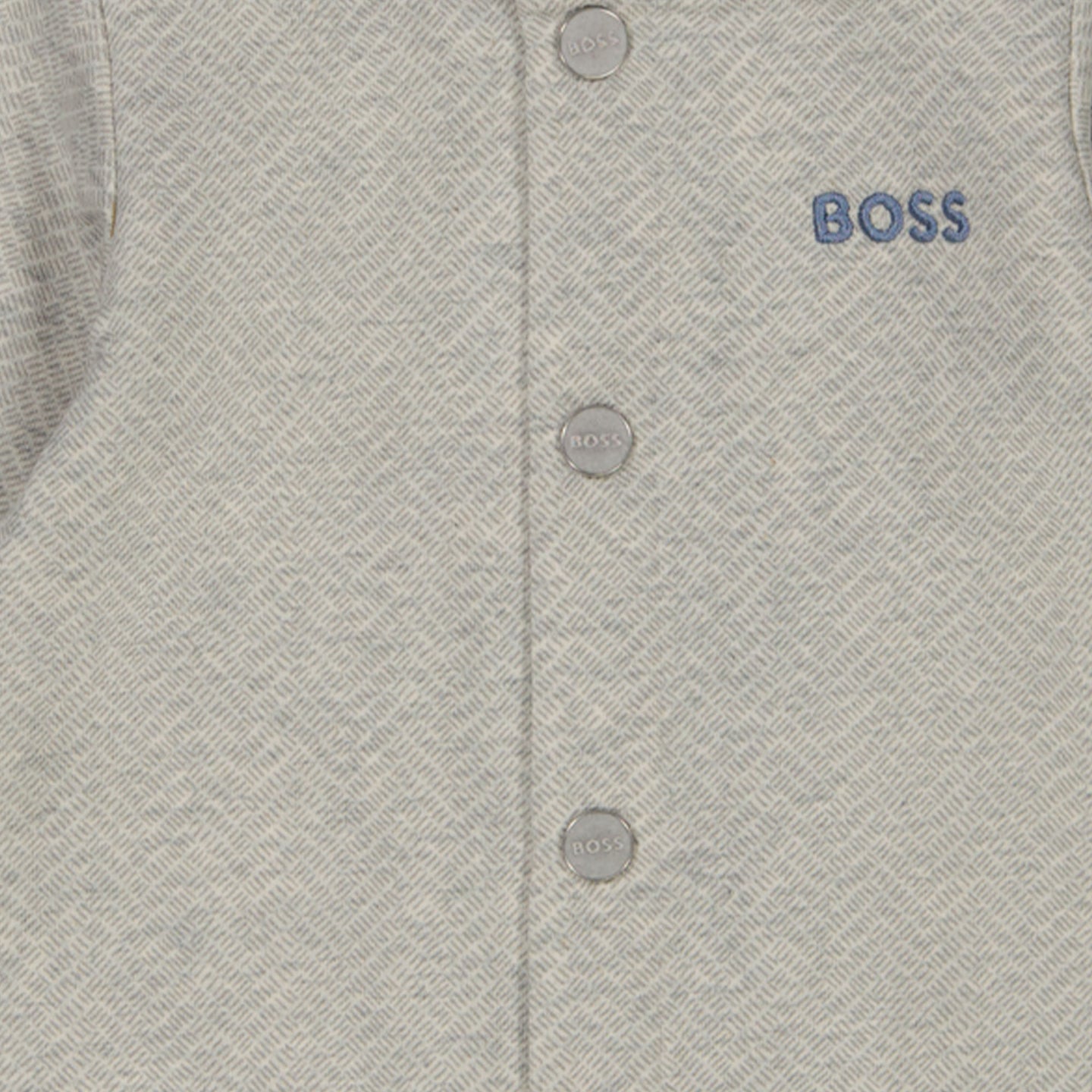 Boss Traje de caja de niños de bebé gris claro