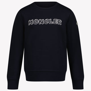 Moncler Chicos Suéter Navy