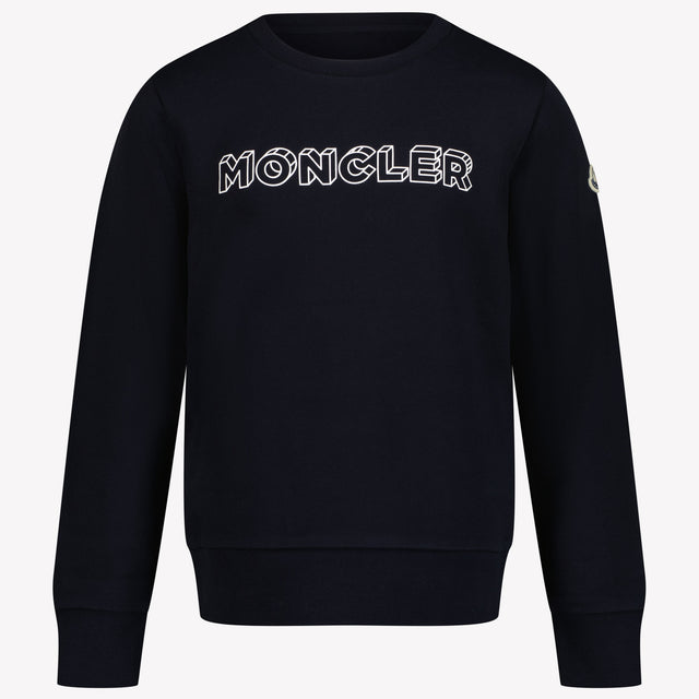 Moncler Garçons Pull-over Navy