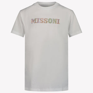 Missoni Enfant Filles T-shirt Blanc