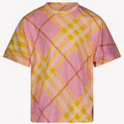 Camiseta de Burberry Girls Pink