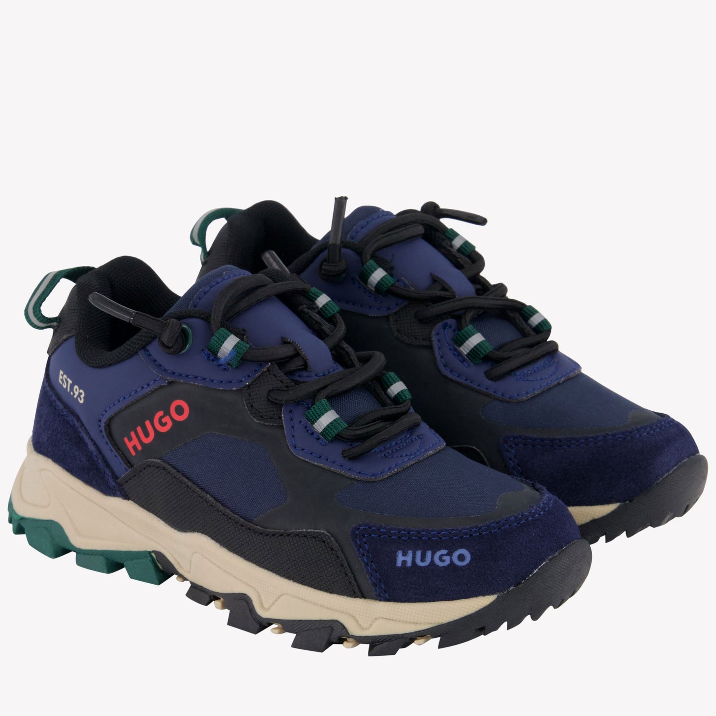 Zapatillas de zapatillas Hugo Boys Blue oscuro