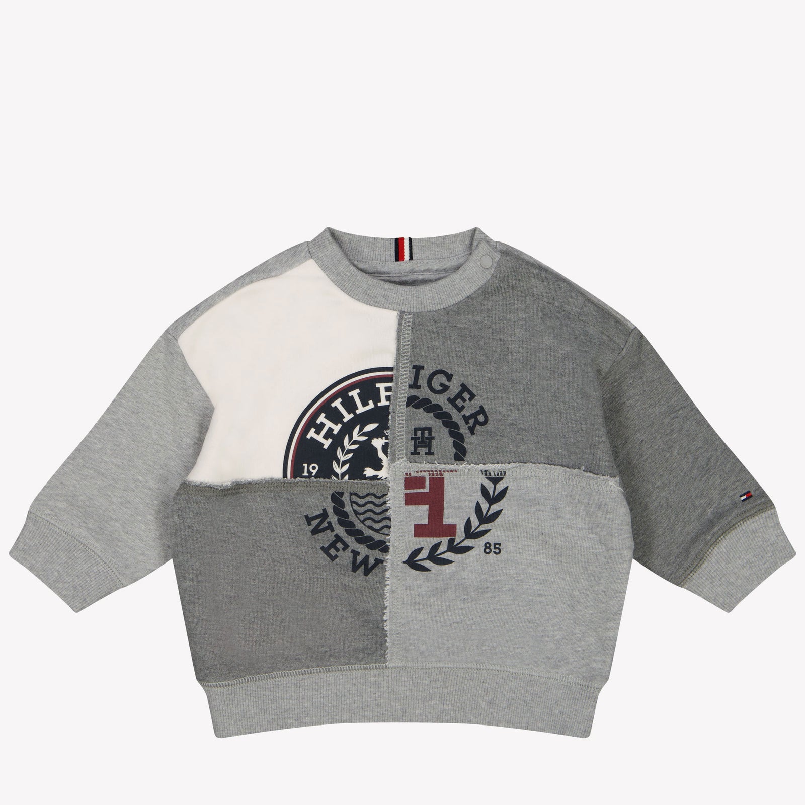 Tommy Hilfiger Bébé Garçons Pull-over Gris