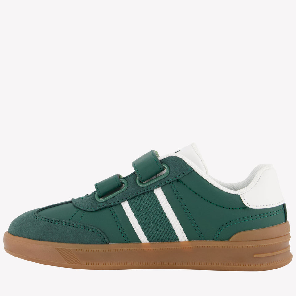 Ralph Lauren Tribunal Chicos Zapatillas Verde