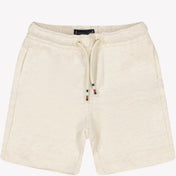 Tommy Hilfiger babyguttes shorts av hvitt