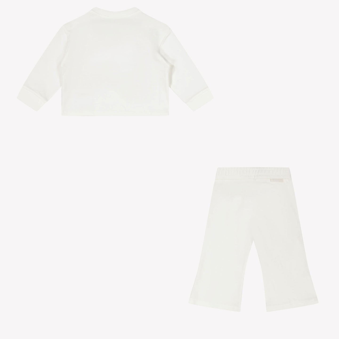 Moncler Baby Meisjes Joggingpak In Wit