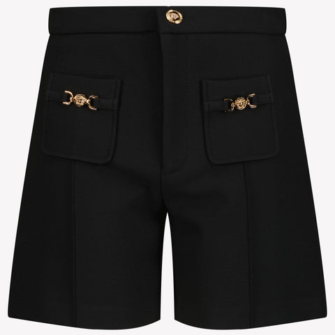 Versace Chicas Bermudas Negro