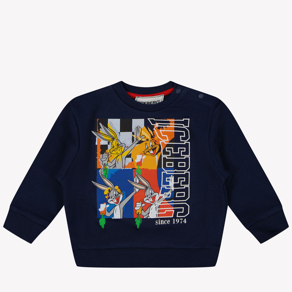 Iceberg Baby Boys Sweater Navy